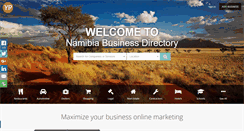 Desktop Screenshot of namibiayp.com
