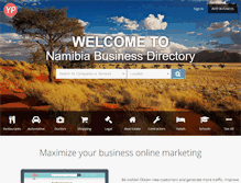 Tablet Screenshot of namibiayp.com